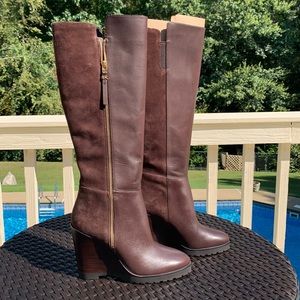 Michael Kors leather and Suede Tall Boots